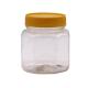 200ml PET Octagon Food Jar for Nuts Kernels Customizable Color Plastic Bottle