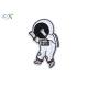 Stock Embroidery Iron-On Backing Cosmonaut Embroidered Patches
