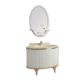 Hotel Vanity Round Bathroom Cabinets With Mirror Accessories