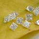 Princess Cut White Melee Diamonds HPHT 1.8 To 4.1mm 0.01 To 0.47ct