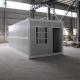 Thermal Insulated Temporary Prefab Folding Container House Office