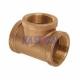 THD Copper Nickel Fittings ASTM B467 C71500 Forged Threaded Straight Tee