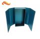 Fashionable Magnetic Mobile Boxes , Foil Blue Gift Electronics Packaging