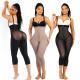 Women's Open Bust Tummy Control Shapewear with Adjustable Straps in Standard Thickness