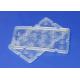 Transparent Rubber Silicone Rubber Keypad Inserts No Carbon Contact Nonstandard Size