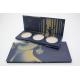 Paper Empty Small Magnetic Makeup Palette Laminated With Sleeve