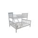 Popular Dormitory Steel Bunk Beds Durability Electrostatic Powder Coating