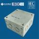 IEC 61386 Steel Electrical Conduit Junction Box Welded Outside Electrical Junction Box