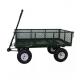 Metal Heavy Duty Folding Steel Outdoor Beach Mesh Garden Tool Cart with Qingdao Port
