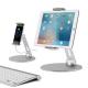 Portable Adjustable Stand Holder Alarm Display Stand For 4'' - 14'' IPad Phones