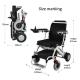 Disabled 6km/H Lightweight Foldable Electric Wheelchair