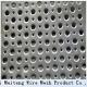 Round hole 6mm thick steel perforated metal for stair handrails