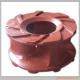 Red Stainless Steel Centrifugal Pump Parts Abrasion Resistance Easy Maintenance