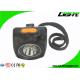 Digital Screen Underground LED Mining Headlamp 8000lux IP68 With Safety Rope