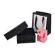 Eco Friendly Perfume Bottle Packaging Box With Embossing Silver Stamping Craft