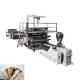 Artificial Marble Stone Sheet Extrusion Line With Conic Twin Screw Extruder 80/156 3m/Min 500 - 600KG/H