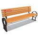 Backyard Wooden Outdoor Park Benches With Back Element School Household Use