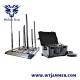 4 To 8 Bands Drone Signal Jammer 300 Wattage With Manually Switch Control