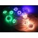 40mm  Rgb Rgbw Permanent Christmas Track Lights  IP68 Holiday Lighting Pixel Modules Point Light