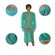 Dust proof Disposable Isolation Gown Collar Tie Velcro Efficiency
