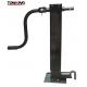 10000LB Heavy Duty Trailer Jack Side Pin With Handle 12.5 Travel Black Powder Coated