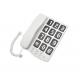 Braille Big Button Corded Telephone Free Charge Desktop Corded Landline Phone