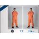Non Irritating Disposable Protective Coverall , Soft Disposable All In One Suits