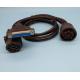 Deutsch 9-Pin J1939 Female to DB25P Female and J1939 Male Splitter Y Cable