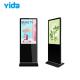 Free Standing Plug And Play Network Indoor LCD Digital Signage Lobby LCD Kiosk