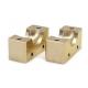 Brass H80 CNC Machined Parts with Electroplating for Enhanced Strength and Corrosion Protection
