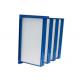 Plastic Frame V Bank Pocket Air Filter Medium Efficiency 4500 m³/h Air Volume
