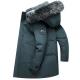                  High Quality Waterproof Men′s Duck Down Coats Thick Warm Hooded Black Winter Puffer Jacket Plus Size Men Down Jacket             