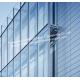 Double Layer Insulation Glass Curtain Wall Stick Built System Transparant