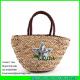 LUDA 2015 new arrival brand  sequins star seagrass beach straw bag