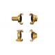 Brass Italy Type Claw-lock Quick Hose Coupling for Washing / Garden Watering