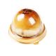 Customized gold mini egg yolk pastry disposable dome PET plastic packaging box