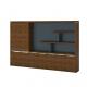3400*400*2200mm Office Bookcase Cabinet With V Shaped Handle​