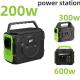 200W/300W/600W Portable Solar Generator for Emergency Backup in East Asia Market