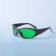 Sports Type 635nm Red Laser Safety Glasses With Grey Frame 55
