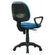 Economic High Back Fabric Office Chairs With Arms And Wheels PP FOOT