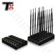 Long Range 14 Channel Desktop Signal Jammer Isolator For Jamming Cell Phone