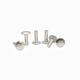 Strength Manufacturer Large Flat Head Solid Rivet Semi-Round Head Solid Aluminum Rivet Non-Standard Special-Shaped Parts