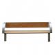 SGS Certified Length 120cm Cast Iron And Wood Garden Bench