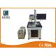 Full Enclosed UV Laser Marking Equipment , 355 nm Length Wave Expiry Date Printer