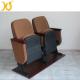 Small Size Leather Lecture Hall Chairs For Conference Room 5 Years Warranty