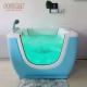 Eco Friendly Acrylic Portable Kid Bathtub Freestanding Newborn Bath Tub
