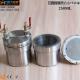 Tungsten Carbide Lined Vacuum Ball Mill Jar Used For Lab Planetary Ball Mill