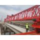 JQJ 50 / 200t bridge erecting machine, bridge laying machine, mobile bridge crane, engineering crane and double beam tru