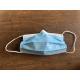 Folding Tie On Surgical Mask  / Hospital Face Masks Antibacterial