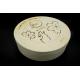 Natural Round Disposable Wooden Box compostable Φ115mm Φ120mm Φ135mm Φ136mm